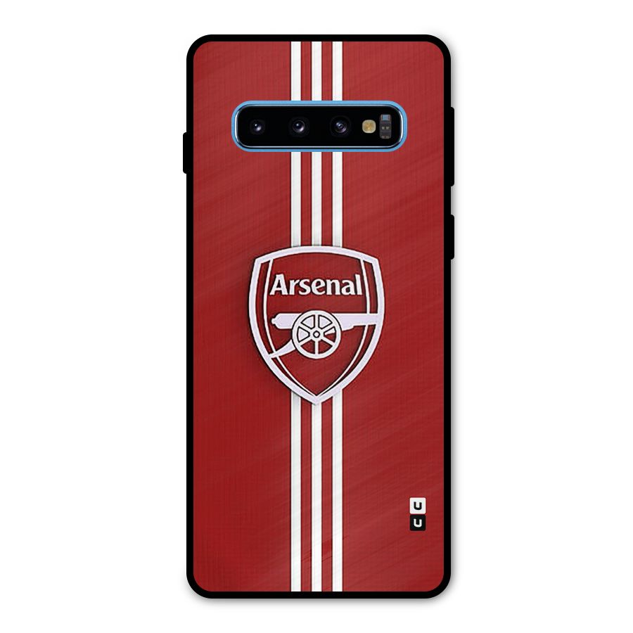 Arsenal Club Metal Back Case for Galaxy S10