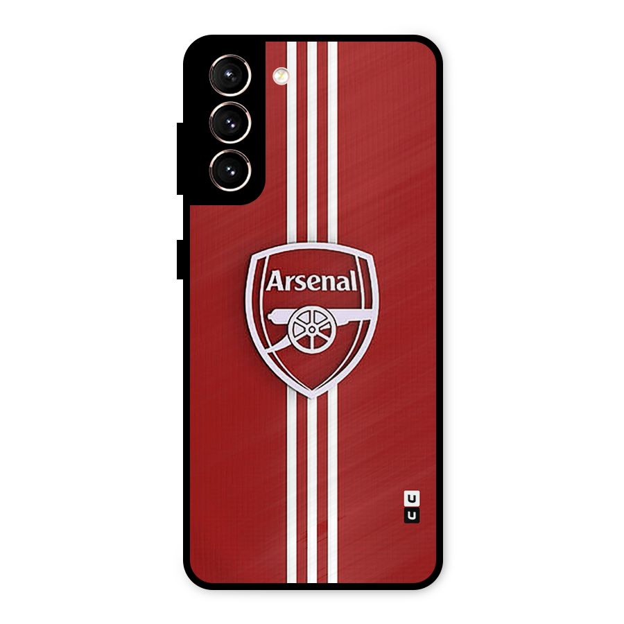 Arsenal Club Metal Back Case for Galaxy S21 5G