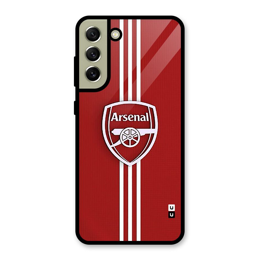 Arsenal Club Metal Back Case for Galaxy S21 FE 5G (2023)
