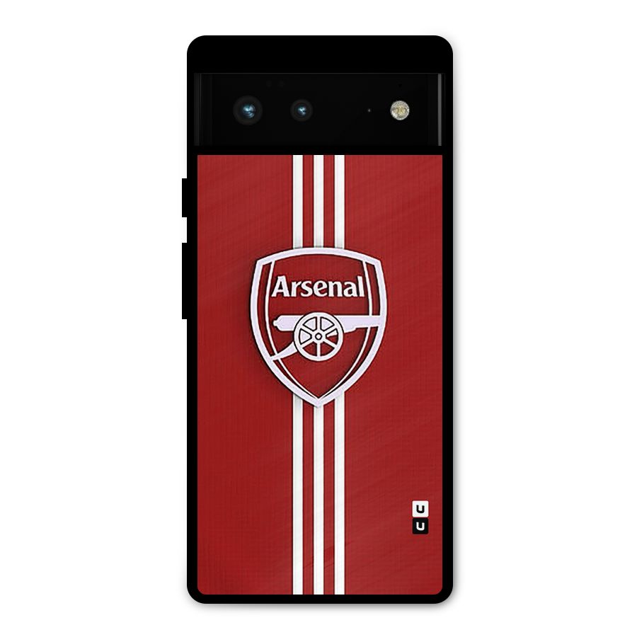 Arsenal Club Metal Back Case for Google Pixel 6