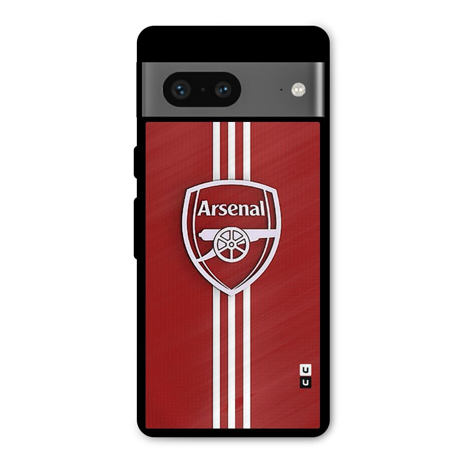 Arsenal Club Metal Back Case for Google Pixel 7
