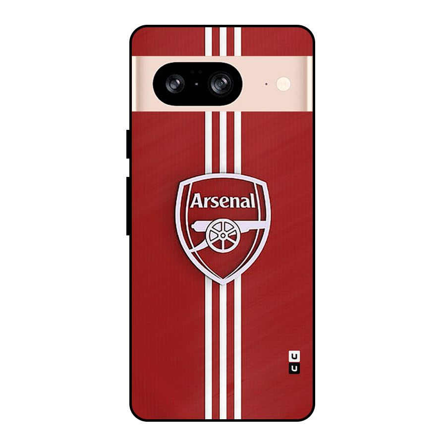 Arsenal Club Metal Back Case for Google Pixel 8