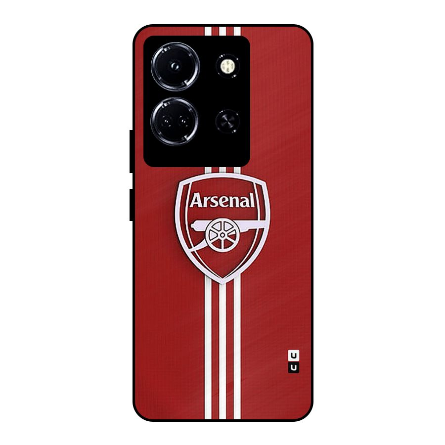 Arsenal Club Metal Back Case for Infinix Note 30 5G