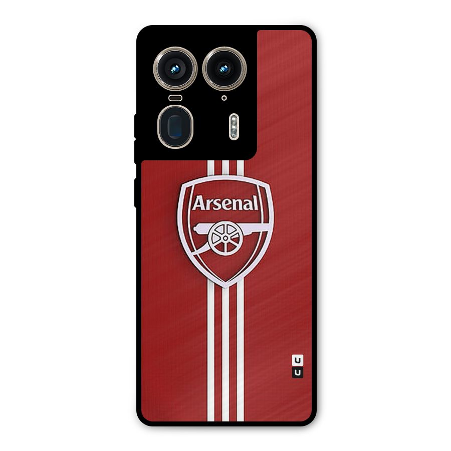 Arsenal Club Metal Back Case for Motorola Edge 50 Ultra
