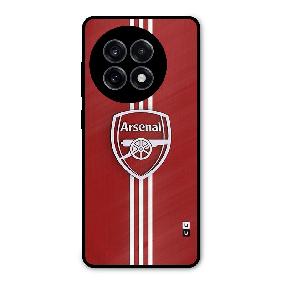 Arsenal Club Metal Back Case for OnePlus 13R