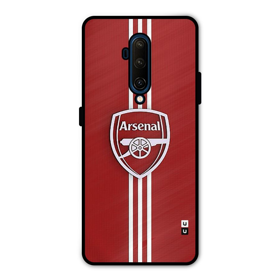 Arsenal Club Metal Back Case for OnePlus 7T Pro