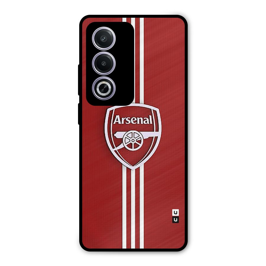 Arsenal Club Metal Back Case for Oppo K12x