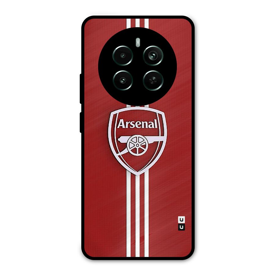 Arsenal Club Metal Back Case for Realme 12 Pro Plus
