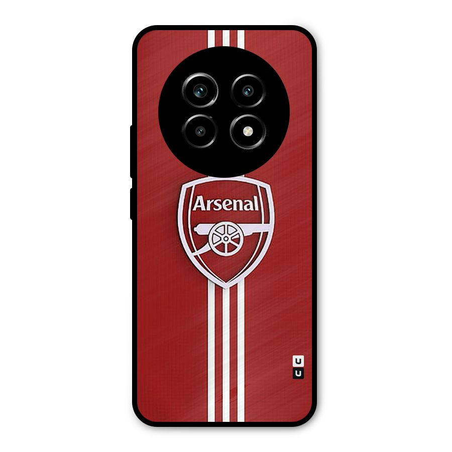 Arsenal Club Metal Back Case for Realme 13 Pro