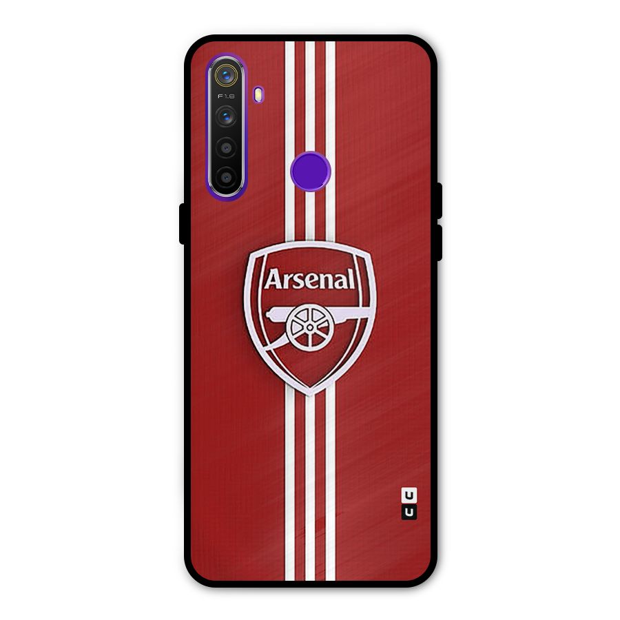 Arsenal Club Metal Back Case for Realme 5