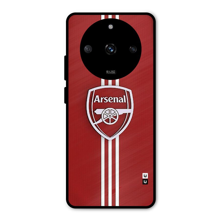 Arsenal Club Metal Back Case for Realme Narzo 60 5G