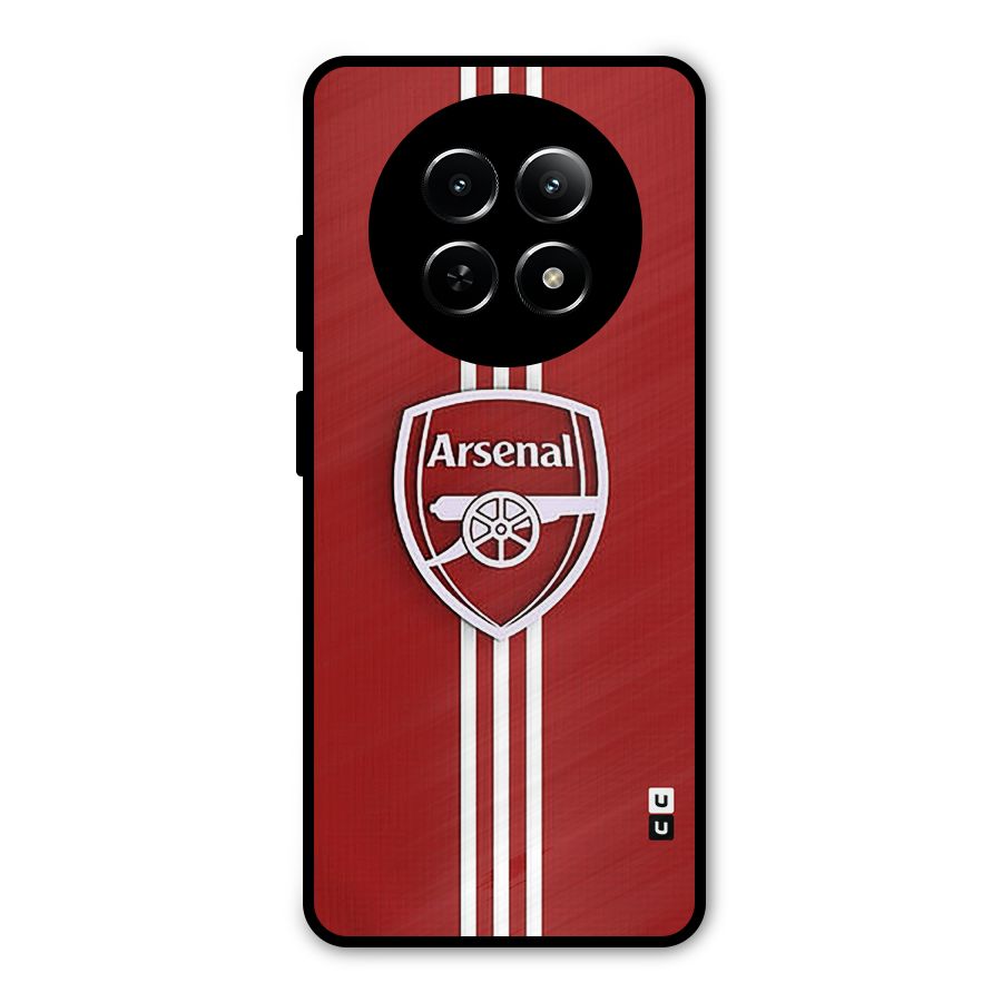 Arsenal Club Metal Back Case for Realme Narzo 70x 5G