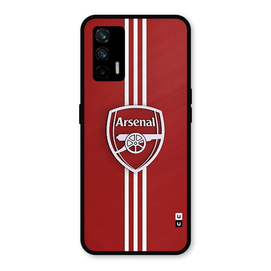 Arsenal Club Metal Back Case for Realme X7 Max