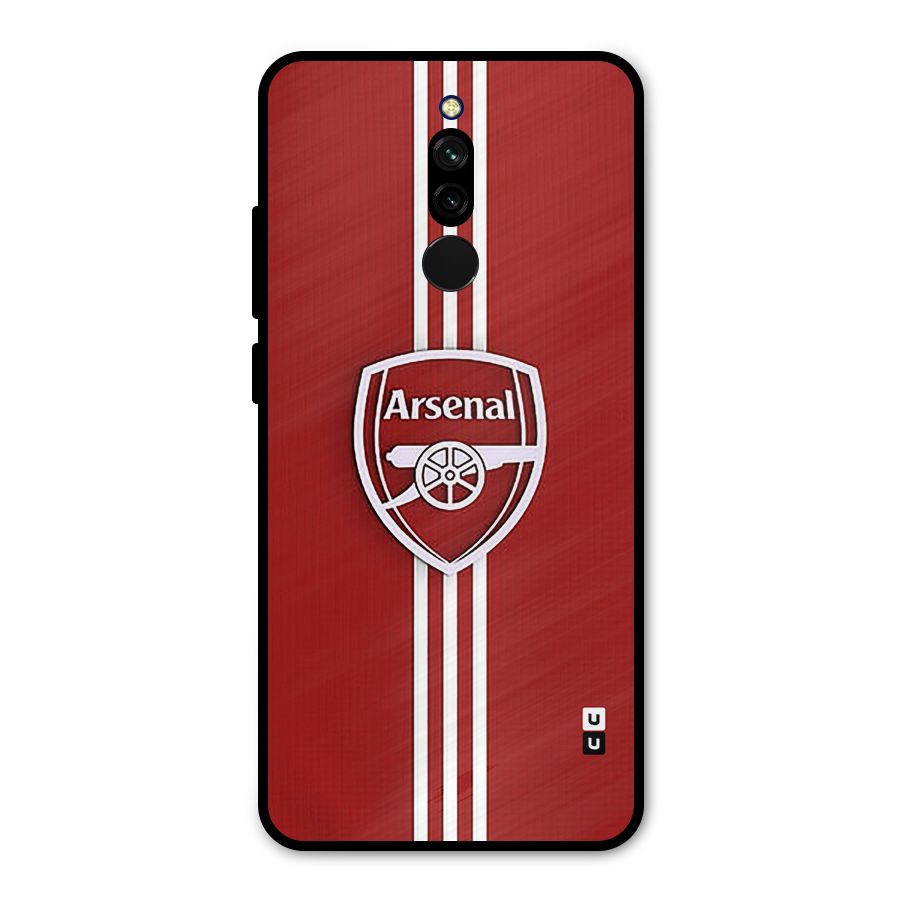 Arsenal Club Metal Back Case for Redmi 8