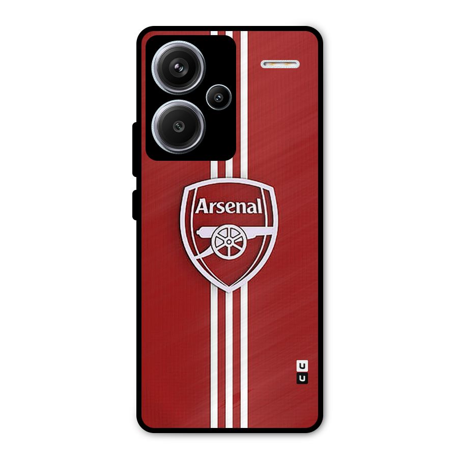 Arsenal Club Metal Back Case for Redmi Note 13 Pro Plus