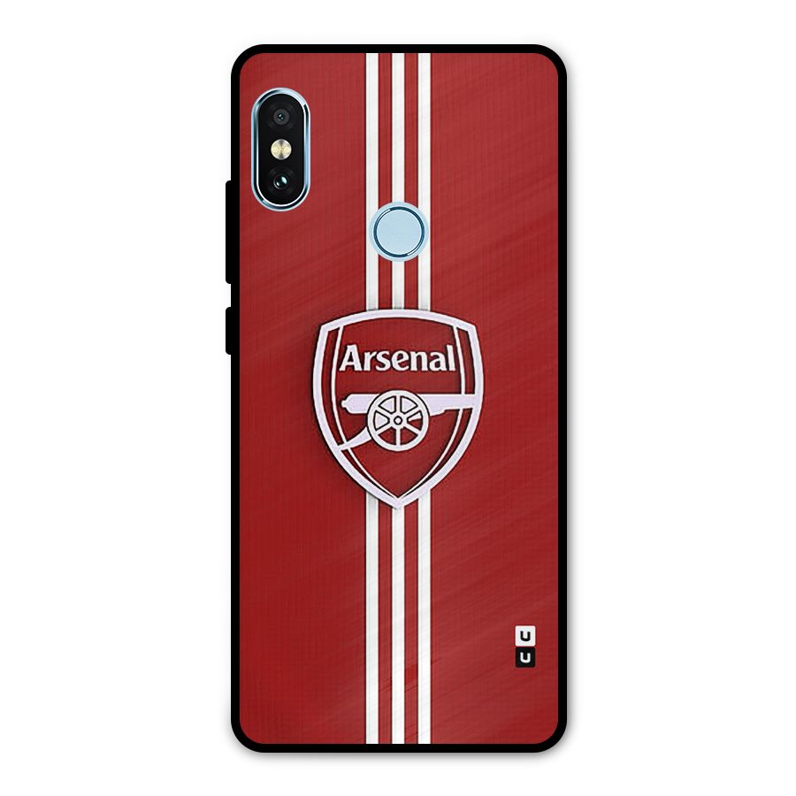 Arsenal Club Metal Back Case for Redmi Note 5 Pro