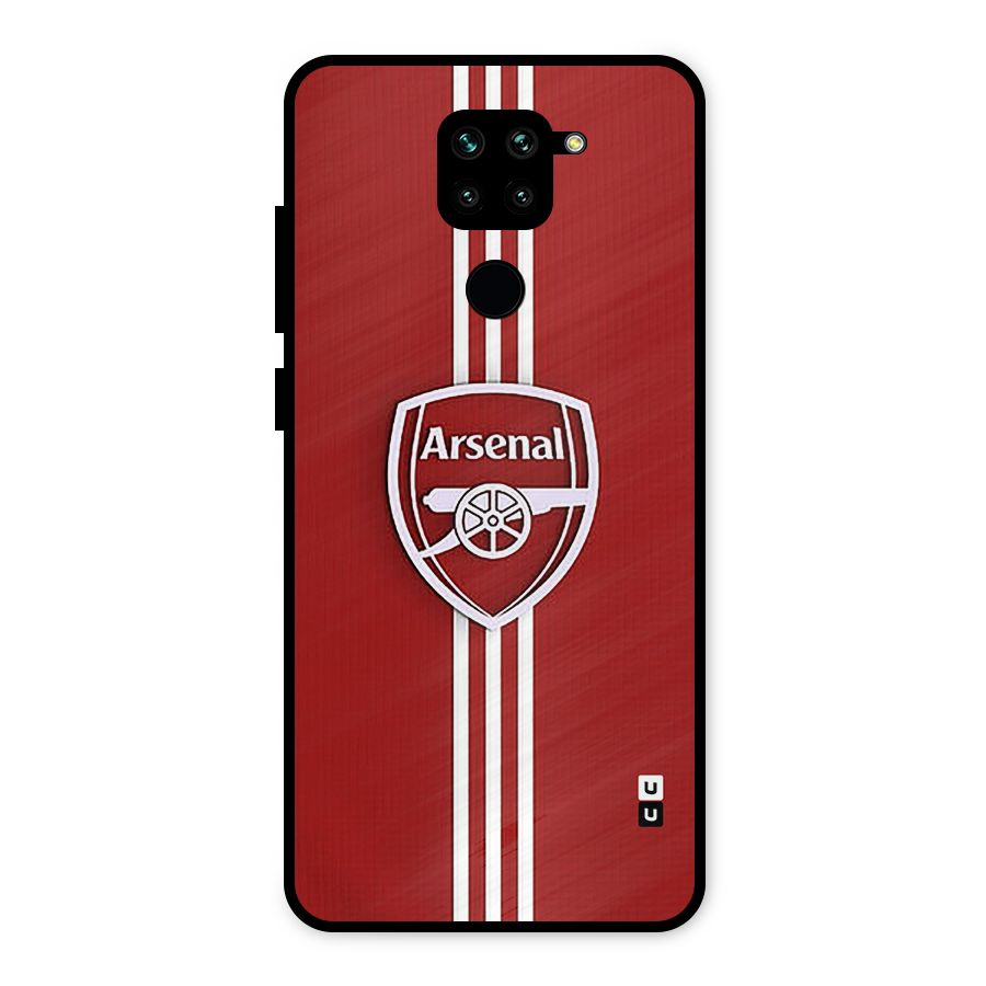 Arsenal Club Metal Back Case for Redmi Note 9