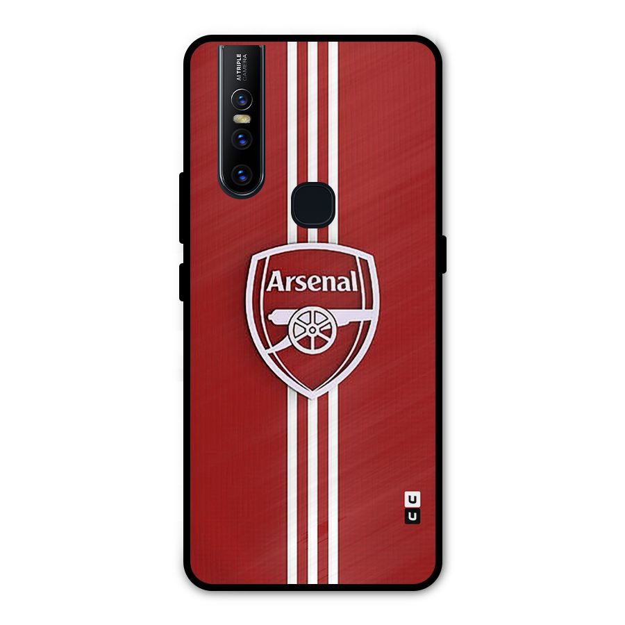 Arsenal Club Metal Back Case for Vivo V15