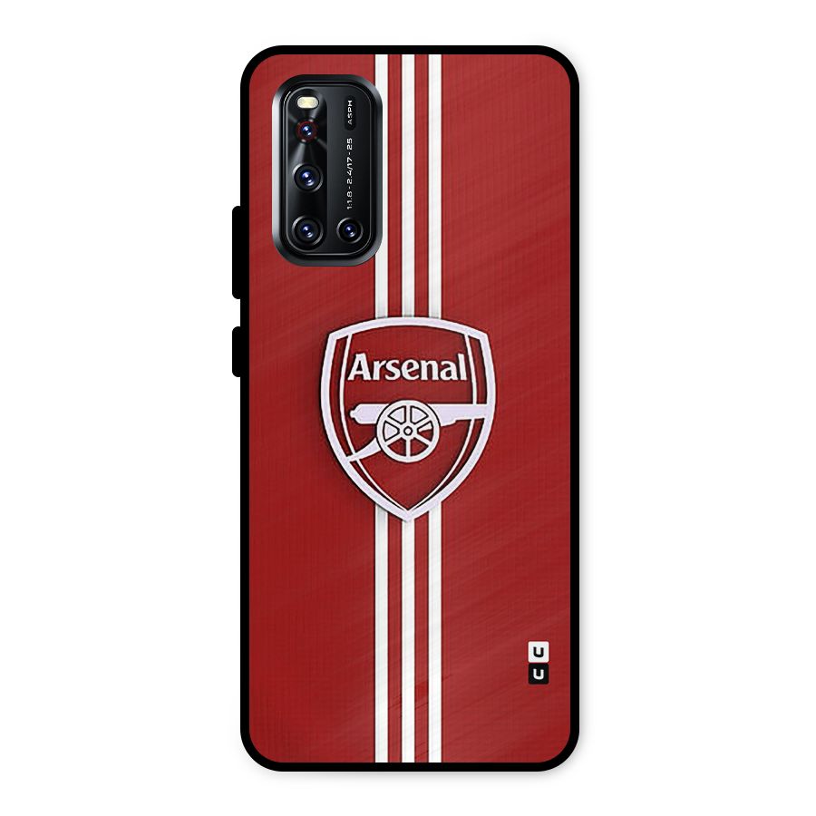 Arsenal Club Metal Back Case for Vivo V19