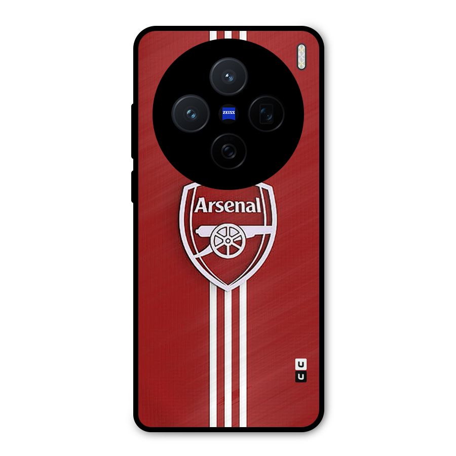 Arsenal Club Metal Back Case for Vivo X200