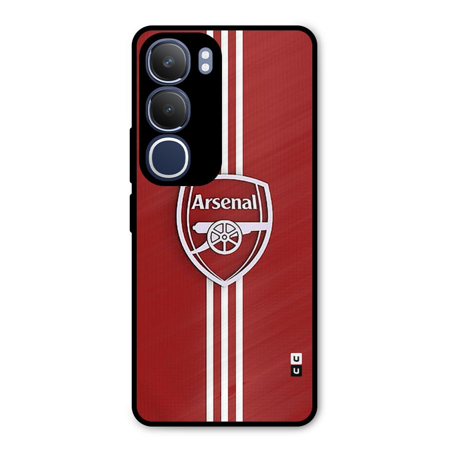 Arsenal Club Metal Back Case for Vivo Y29