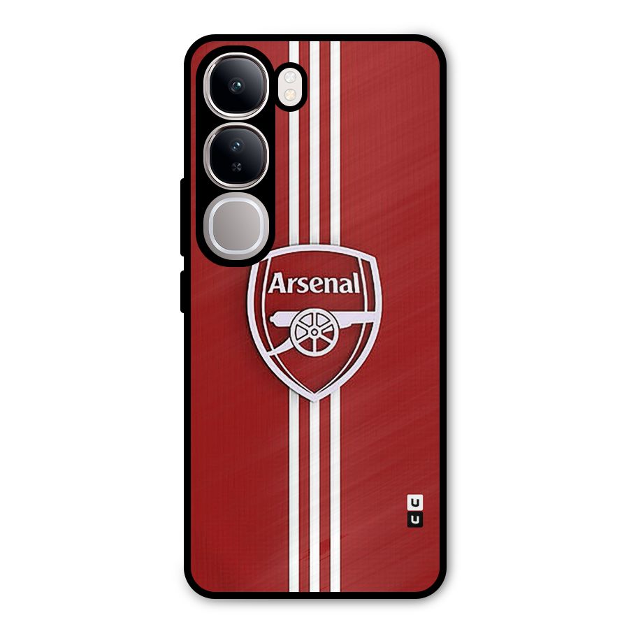 Arsenal Club Metal Back Case for Vivo Y300