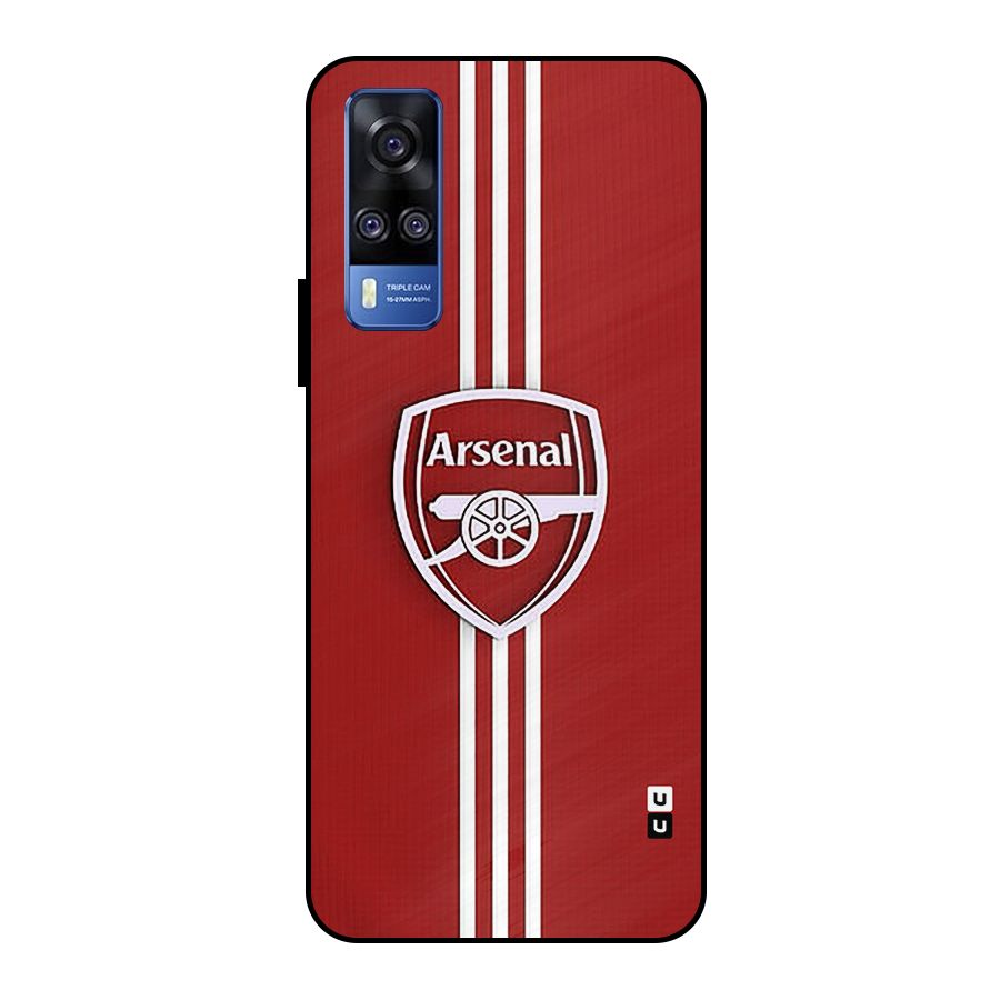 Arsenal Club Metal Back Case for Vivo Y51