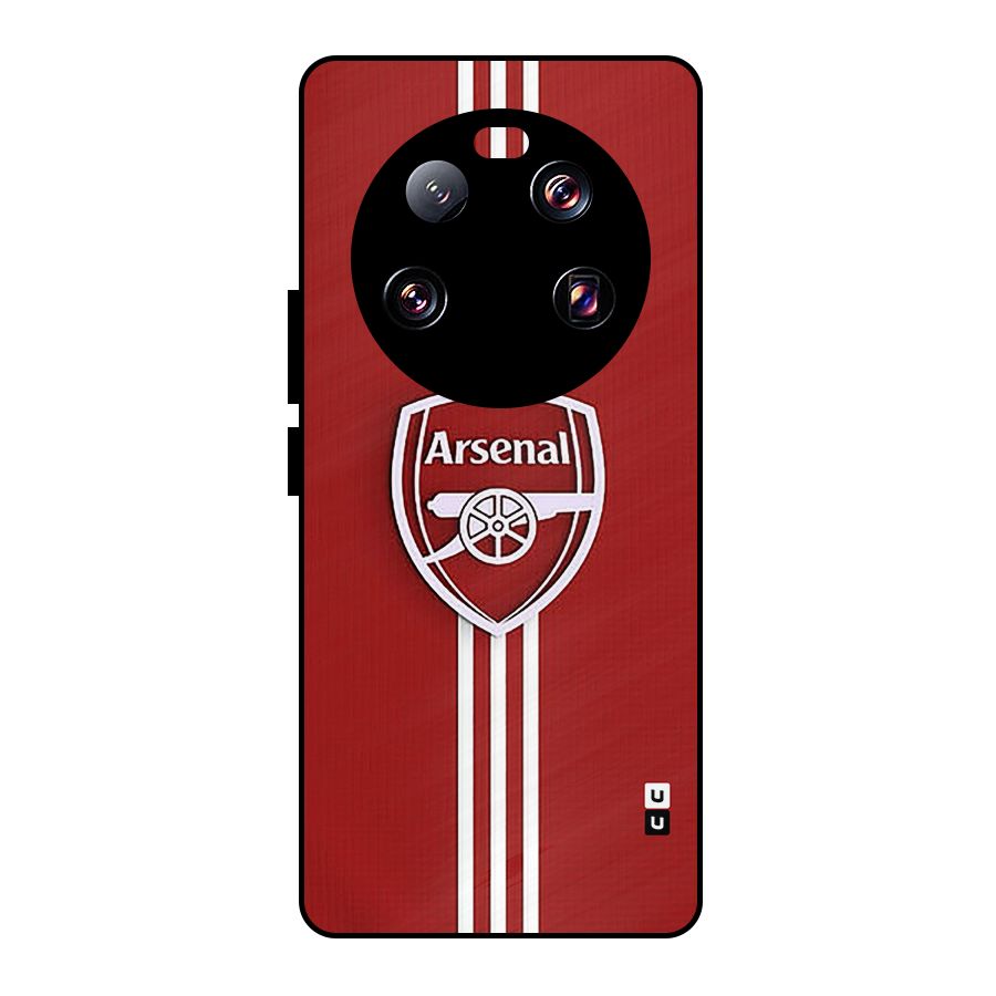 Arsenal Club Metal Back Case for Xiaomi 13 Ultra