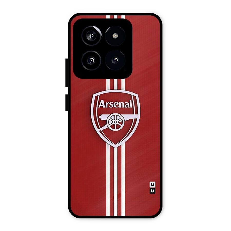 Arsenal Club Metal Back Case for Xiaomi 14