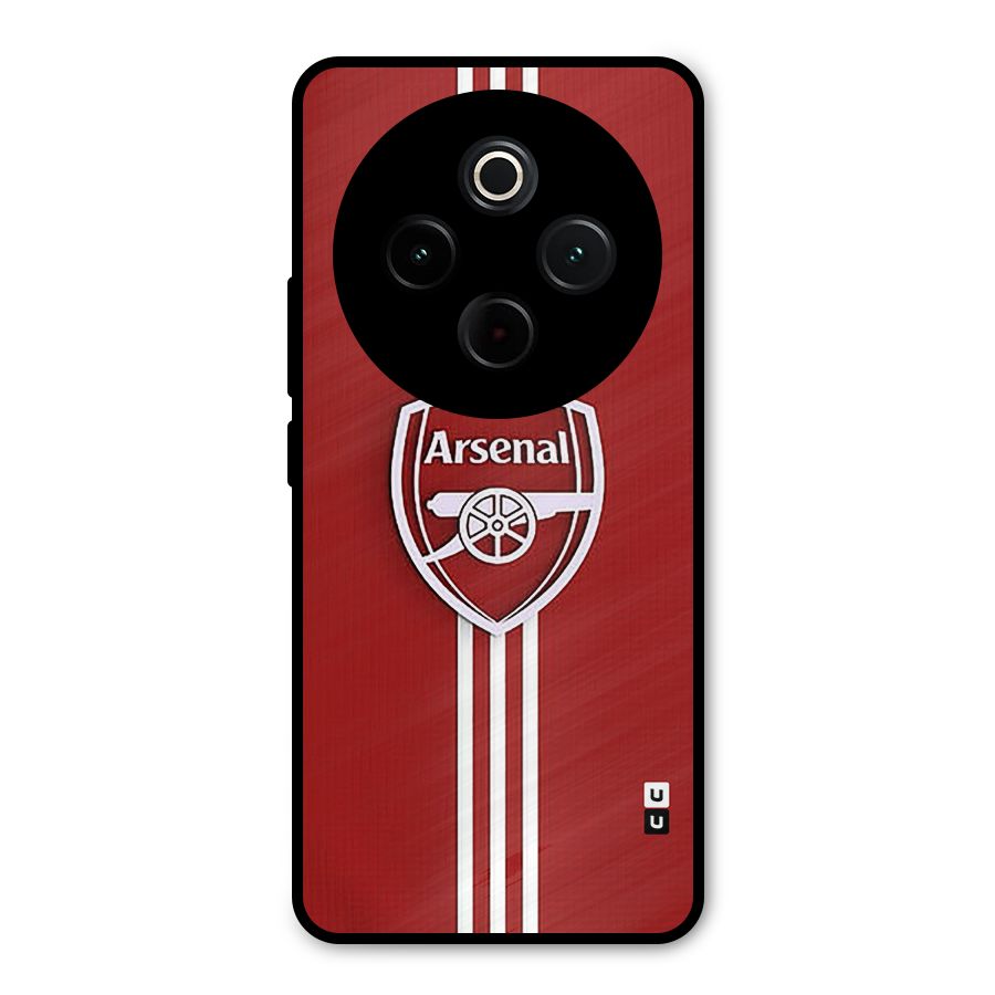 Arsenal Club Metal Back Case for iQOO Z10