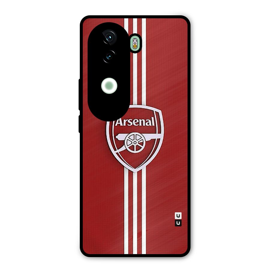 Arsenal Club Metal Back Case for iQOO Z9s