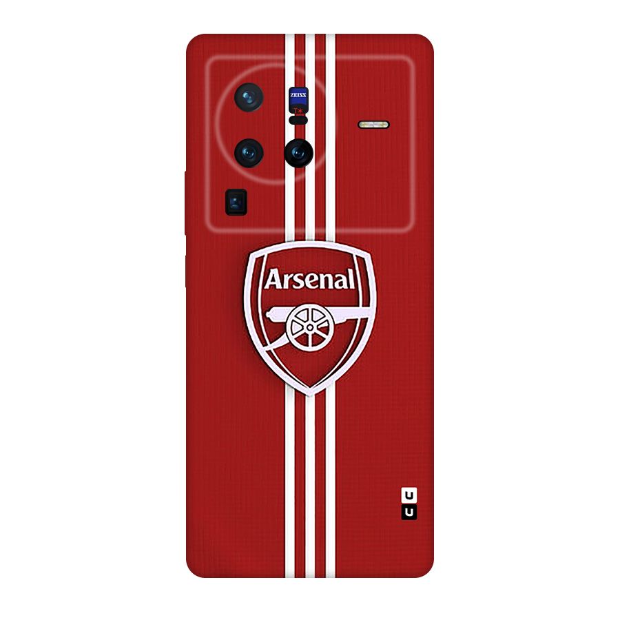 Arsenal Club Original Polycarbonate Back Case for Vivo X80