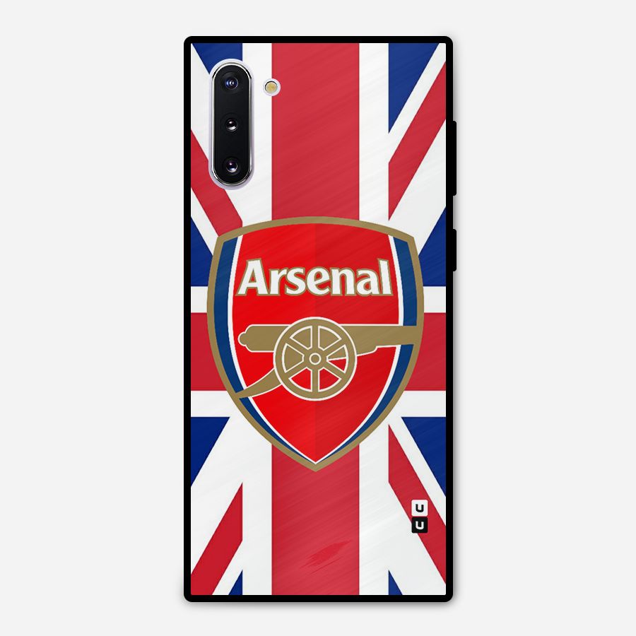 Arsenal Flag Metal Back Case for Galaxy Note 10