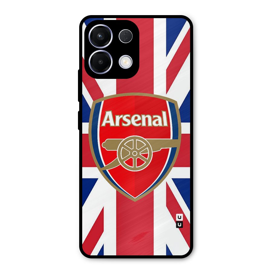 Arsenal Flag Metal Back Case for Oppo K13