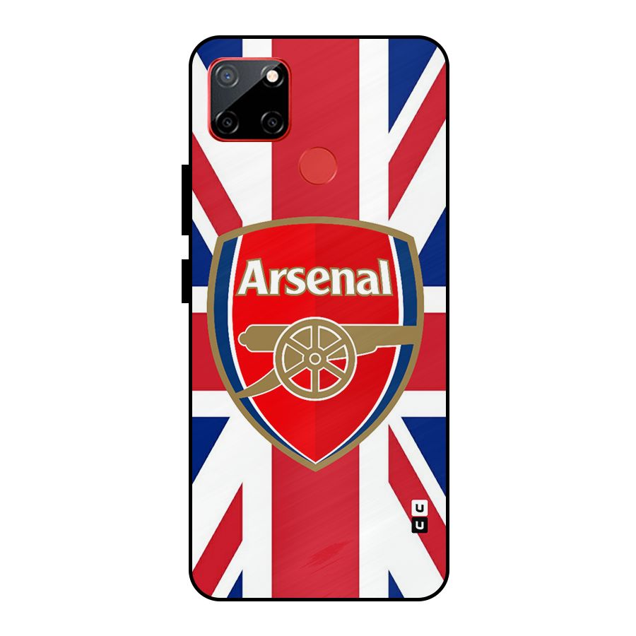 Arsenal Flag Metal Back Case for Realme C12