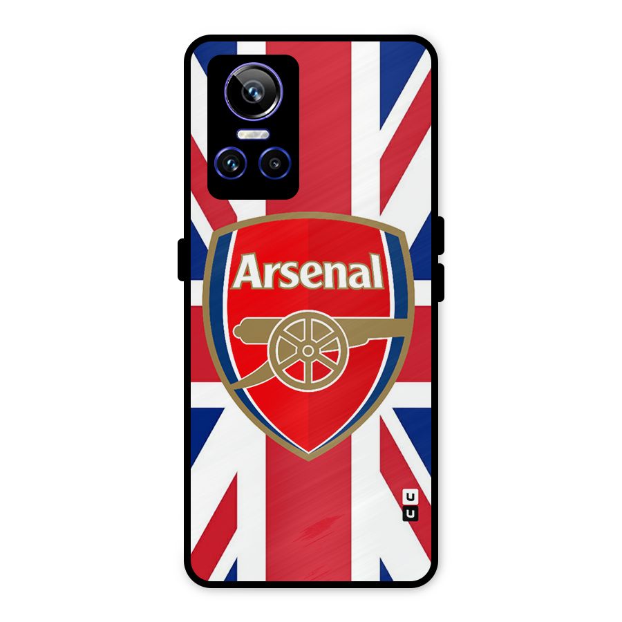 Arsenal Flag Metal Back Case for Realme GT Neo 3