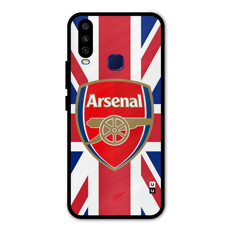 Arsenal Flag Metal Back Case for Vivo Y15