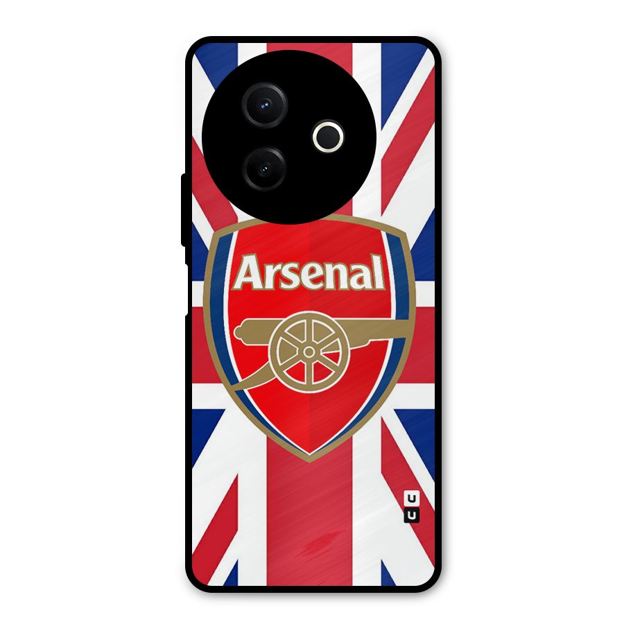 Arsenal Flag Metal Back Case for Vivo Y39