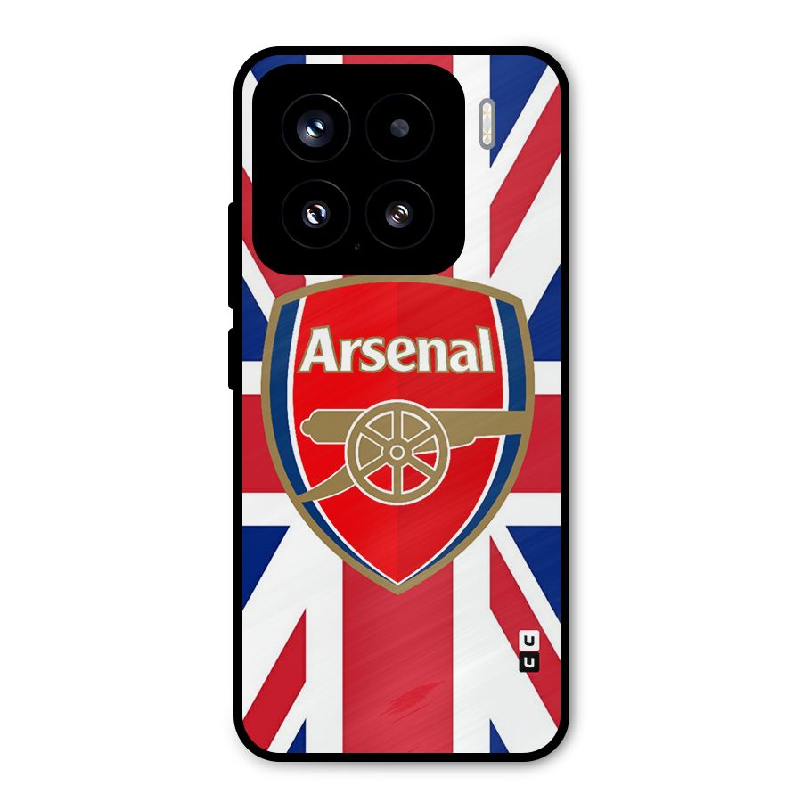 Arsenal Flag Metal Back Case for Xiaomi 15