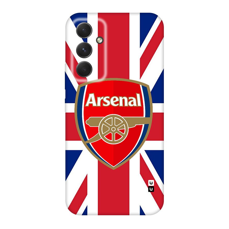Arsenal Flag Original Polycarbonate Back Case for Galaxy A54
