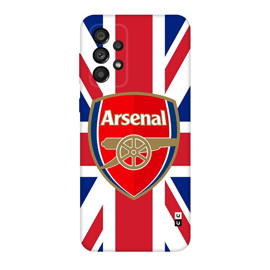 Arsenal Flag Original Polycarbonate Back Case for Galaxy A73 5G