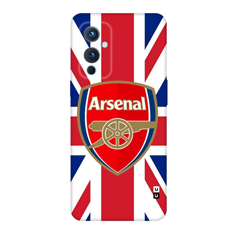 Arsenal Flag Original Polycarbonate Back Case for OnePlus 9