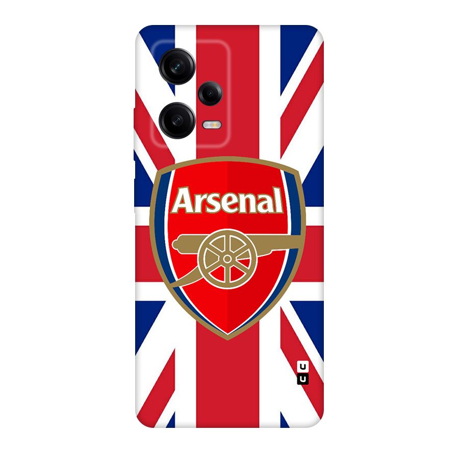 Arsenal Flag Original Polycarbonate Back Case for Redmi Note 12 Pro