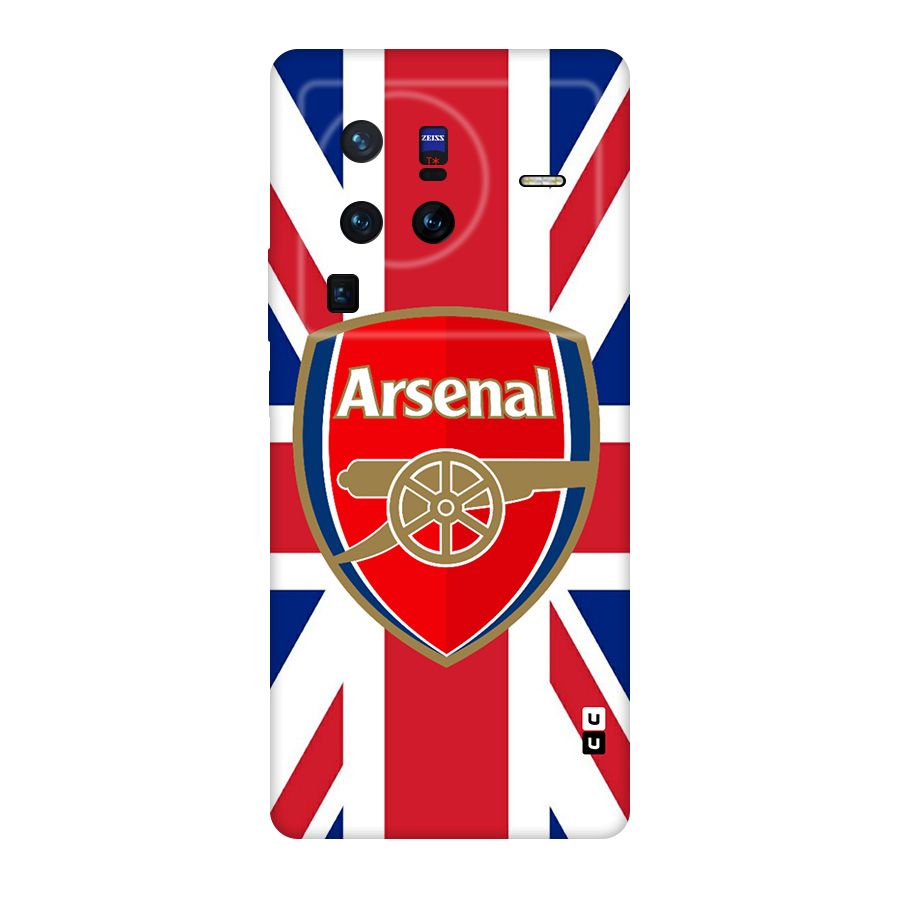 Arsenal Flag Original Polycarbonate Back Case for Vivo X80
