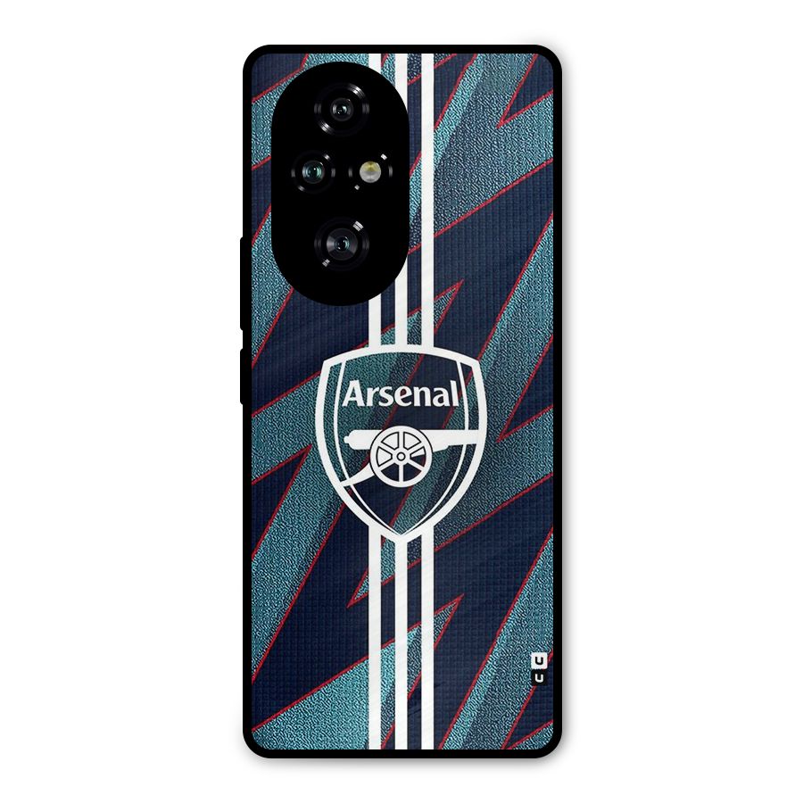 Arsenal Football Club Metal Back Case for Honor 200 Pro