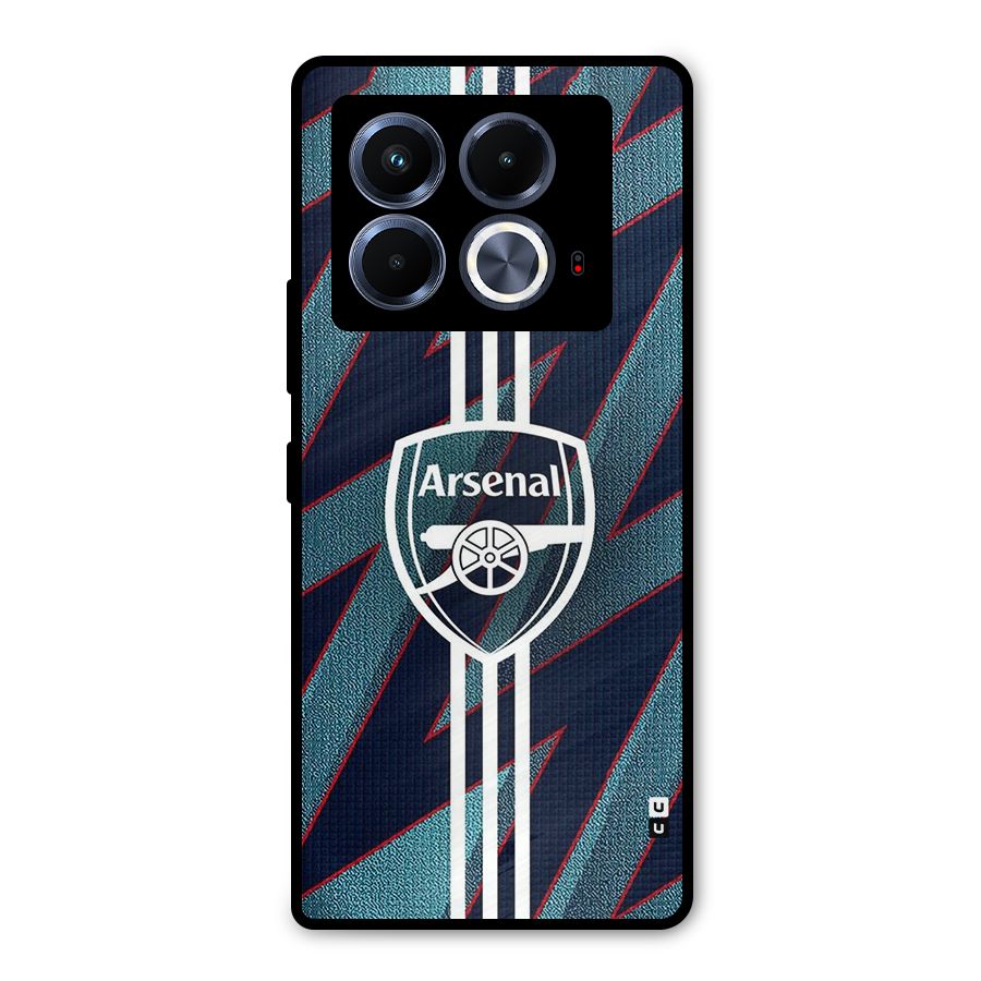 Arsenal Football Club Metal Back Case for Infinix Note 40 5G