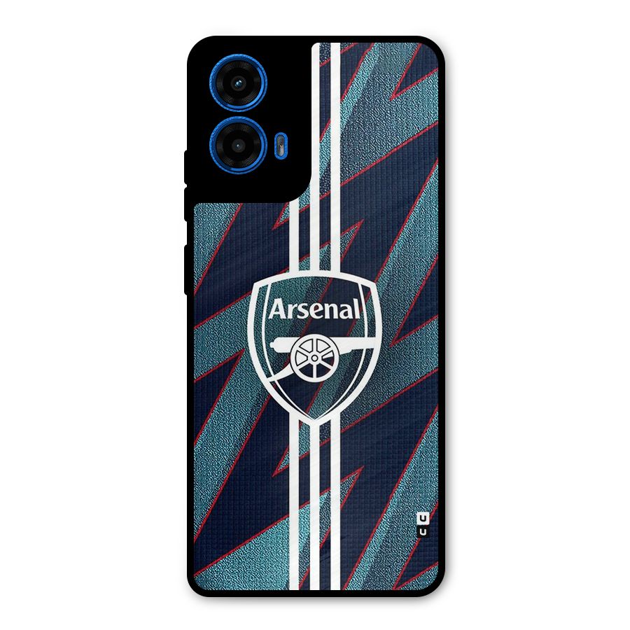 Arsenal Football Club Metal Back Case for Moto G45