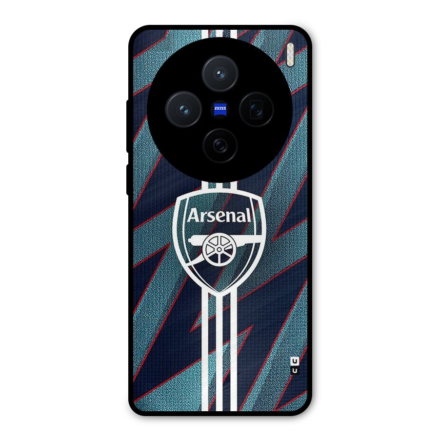 Arsenal Football Club Metal Back Case for Vivo X200