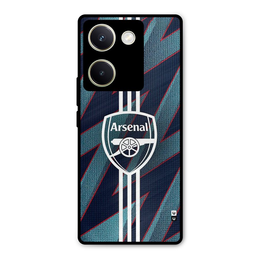 Arsenal Football Club Metal Back Case for Vivo Y200 Pro