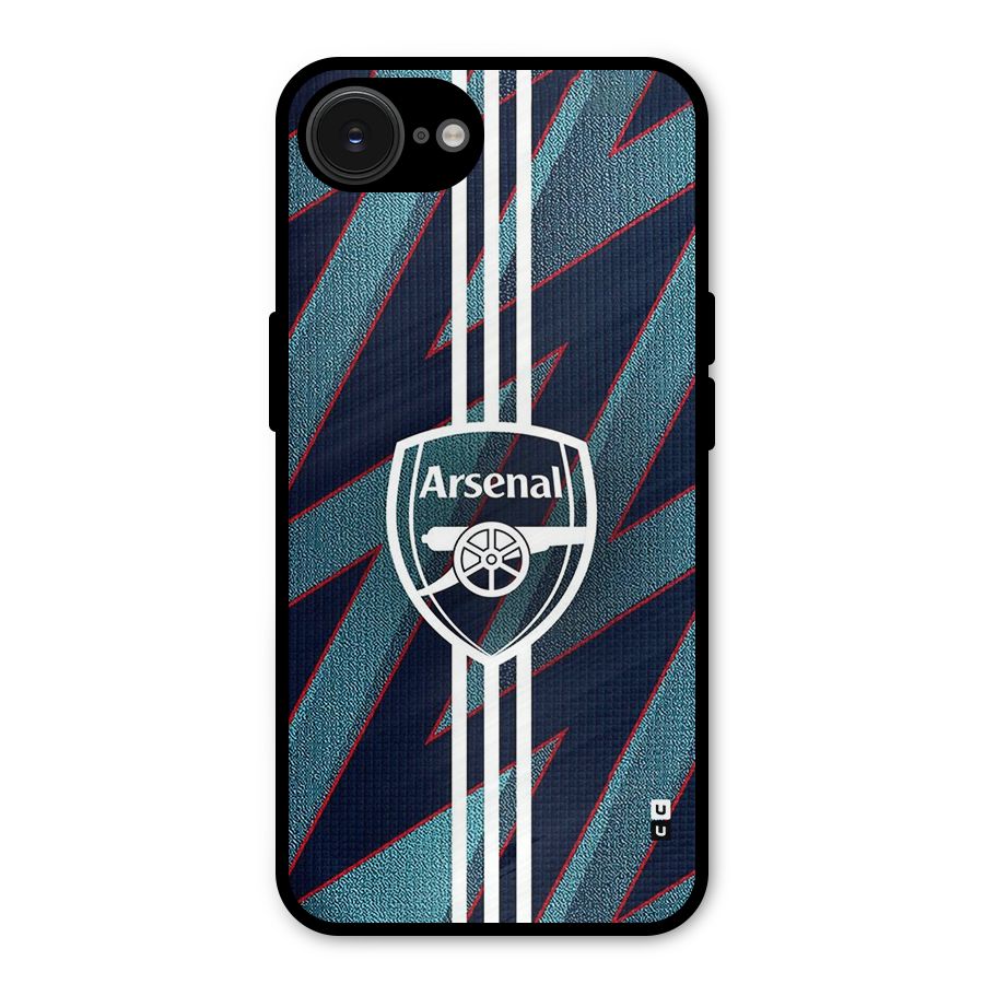 Arsenal Football Club Metal Back Case for iPhone 16e